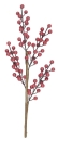 Künstl. Zweig m/roten Beeren, B 15 x L 40 x T 5 cm