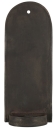 Kerzenhalter Wand f/Stabkerze, B 7.7 x H 30.5 L 12 cm