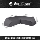 AeroCover© Schutzhülle Lounge Trapez 255 x 255 x 90 H65/90 cm