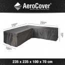 AeroCover© Schutzhülle Lounge L-Form 235 x 235 x 100 H 70 cm