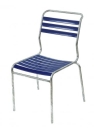 Säntis Sessel ohne Armlehnen, blau