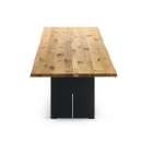Cavo Tisch 98 x 300 cm Eiche, Baumkante